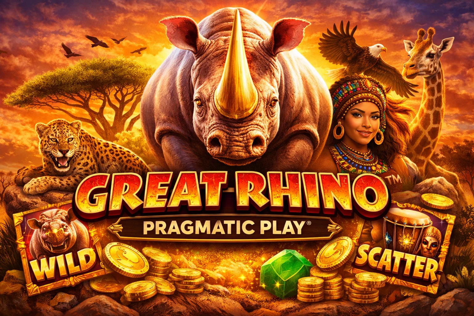 Great Rhino Pragmatic Play SLOTVIP PLAYME8
