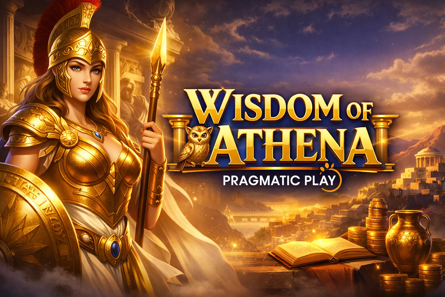 Wisdom of Athena Pragmatic Play SLOTVIP PLAYME8