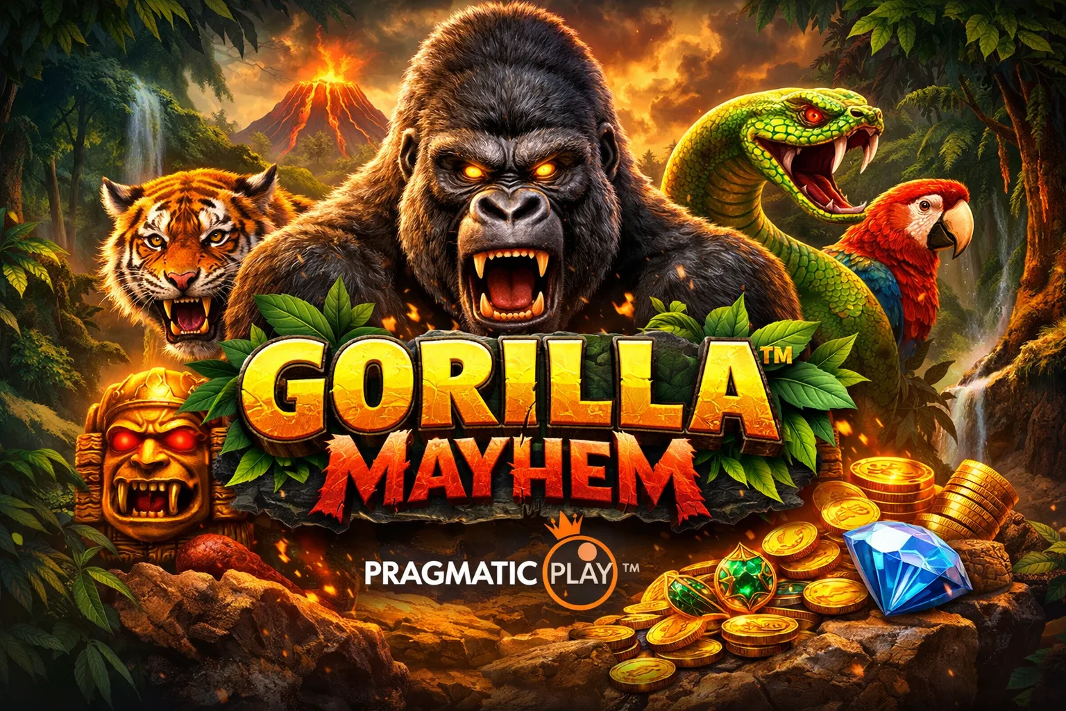 Gorilla Mayhem Pragmatic Play SLOTMAXWIN PLAYME8